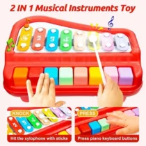 piano-xylophone-2-en-1-pour-enfants-–-8-touches-colorées-avec-maillets-2