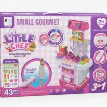 cuisine-enfant-little-chef-3-en-1-avec-43-pièces-3