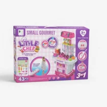 cuisine-enfant-little-chef-3-en-1-avec-43-pièces-4